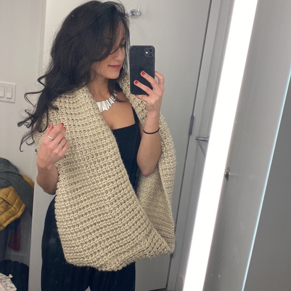 GAP soft chunky scarf - Picture 6 of 9